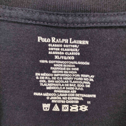 ポロラルフローレン POLO RALPH LAUREN 裾ポニー刺繍 S/S Tシャツ メンズ  XL